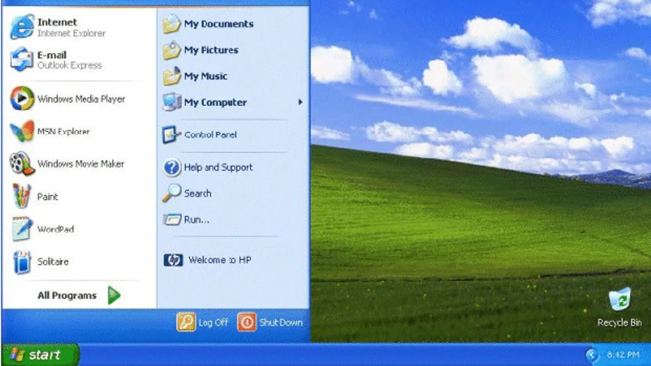 quick launch disappears each reboot (xp)